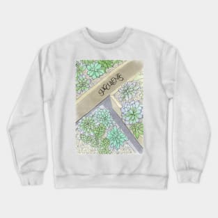 Succulent love Crewneck Sweatshirt